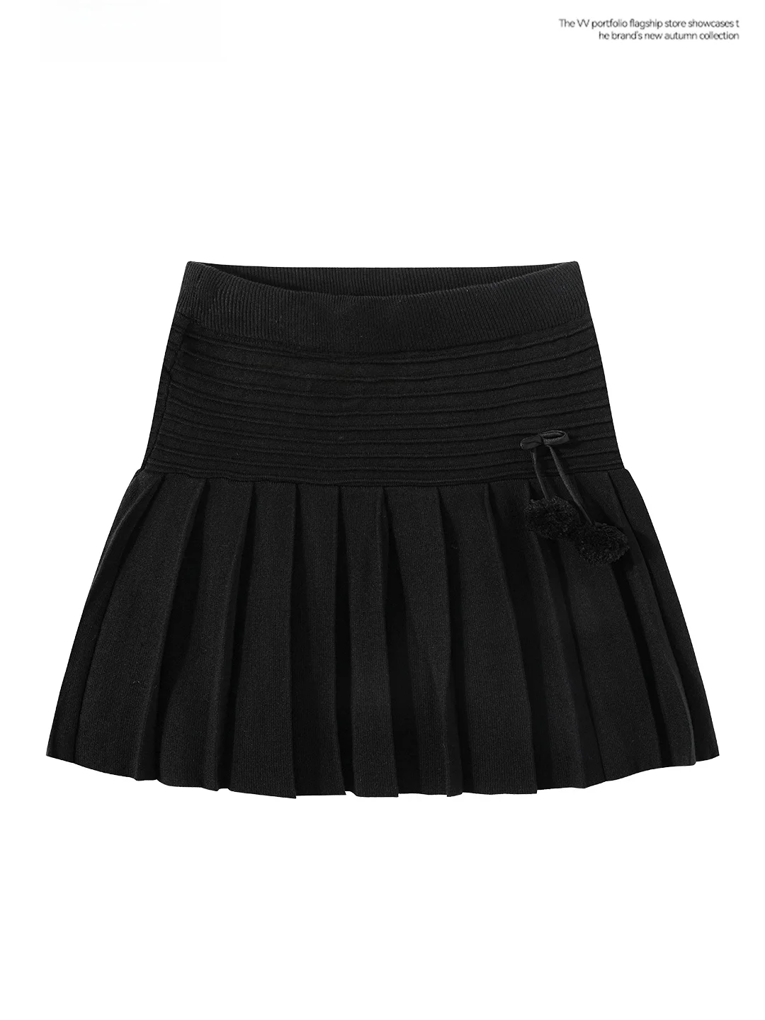 Cute Knitted Ball Gauze A-Line Skirt Women's Slim High Waist Student Versatile Black Skirt Summer Half-length Pleated Skirt
Cute Knitted Ball Gauze A-Line Skirt Women's Slim High Waist Student Versatile Black Skirt Summer Half-length Pleated Skirt