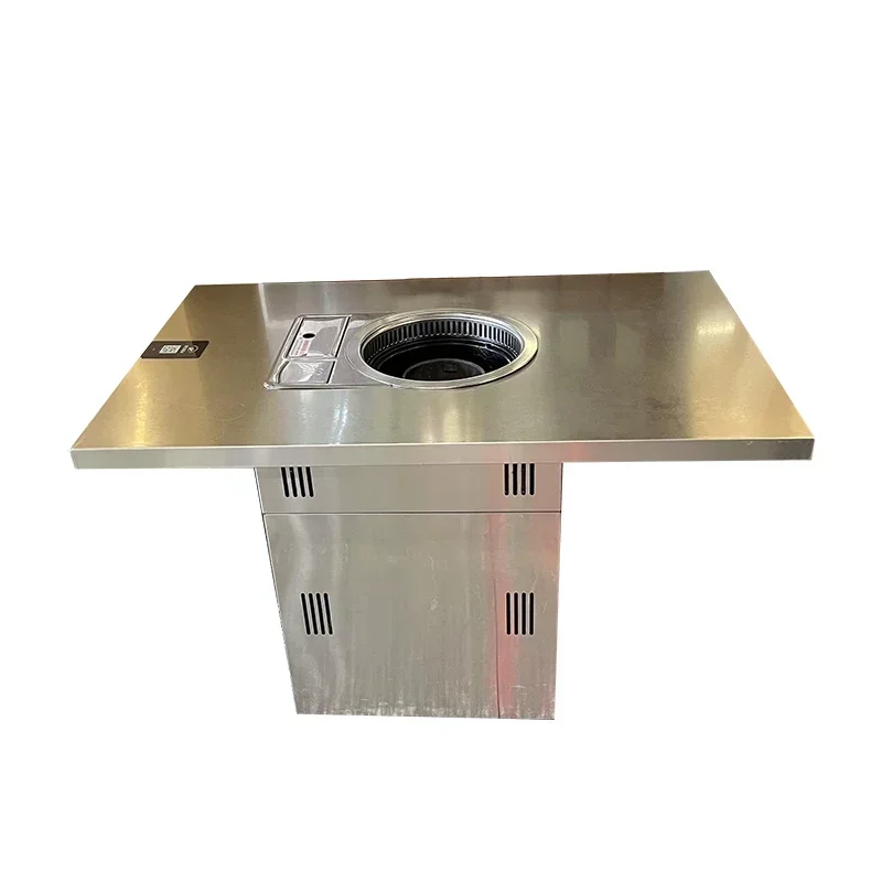 Hot pot table, stainless steel, commercial smokeless induction cooker, integrated with gas and electricity Hot sales
Hot pot table, stainless steel, commercial smokeless induction cooker, integrated with gas and electricity Hot sales