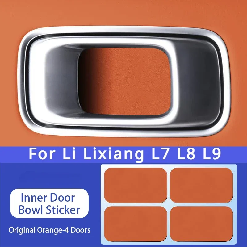 For Li LiXiang L7 L8 L9 2022 2023 2024 Car Door Inner Handle Leather Protection Stickers for Leading Ideal Lixiang L7 L8 L9
For Li LiXiang L7 L8 L9 2022 2023 2024 Car Door Inner Handle Leather Protection Stickers for Leading Ideal Lixiang L7 L8 L9