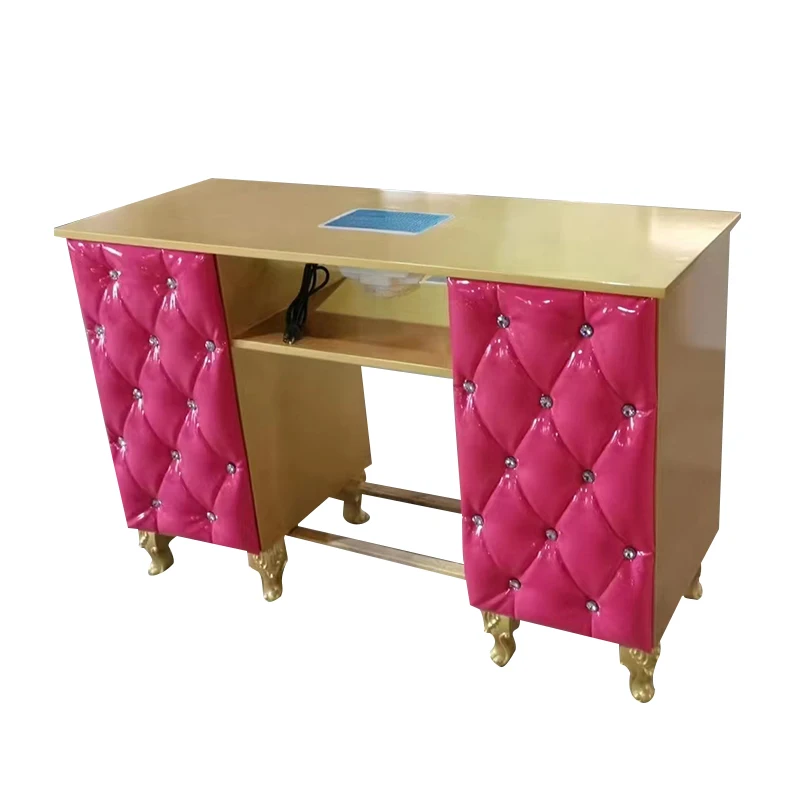High Gloss Pink&Gold Nail Care Manicure Table Nail Table Set Nails Care Furniture
High Gloss Pink&Gold Nail Care Manicure Table Nail Table Set Nails Care Furniture