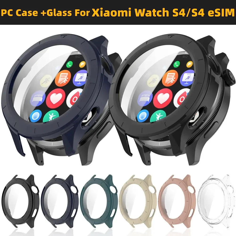 PC Glass For Xiaomi Watch S4 Full Shell Screen Protector Bumper Cover For Xiaomi Watch S4 eSIM Smart Accessorie
PC Glass For Xiaomi Watch S4 Full Shell Screen Protector Bumper Cover For Xiaomi Watch S4 eSIM Smart Accessorie