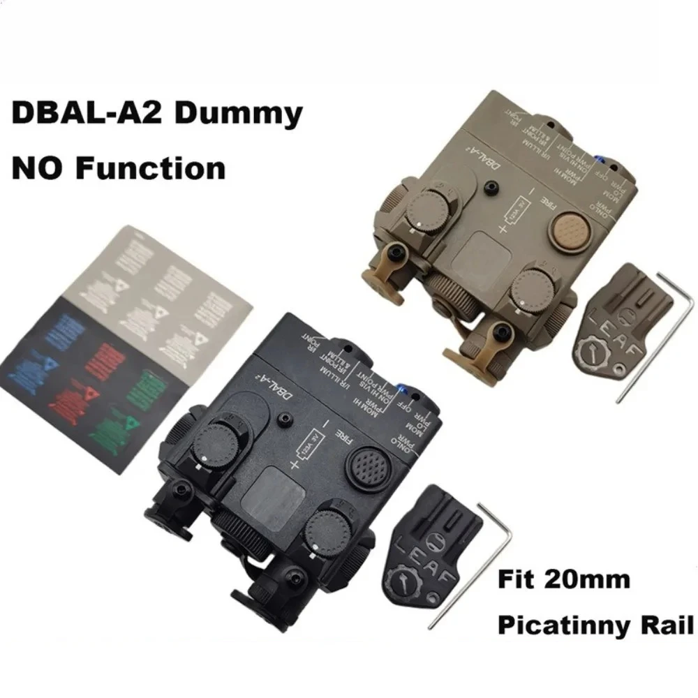 Shooting Props Battery Box Functional Decoration Tactical Toy Model DBAL-A2 Laser Laser PEQ15 nylon
Shooting Props Battery Box Functional Decoration Tactical Toy Model DBAL-A2 Laser Laser PEQ15 nylon