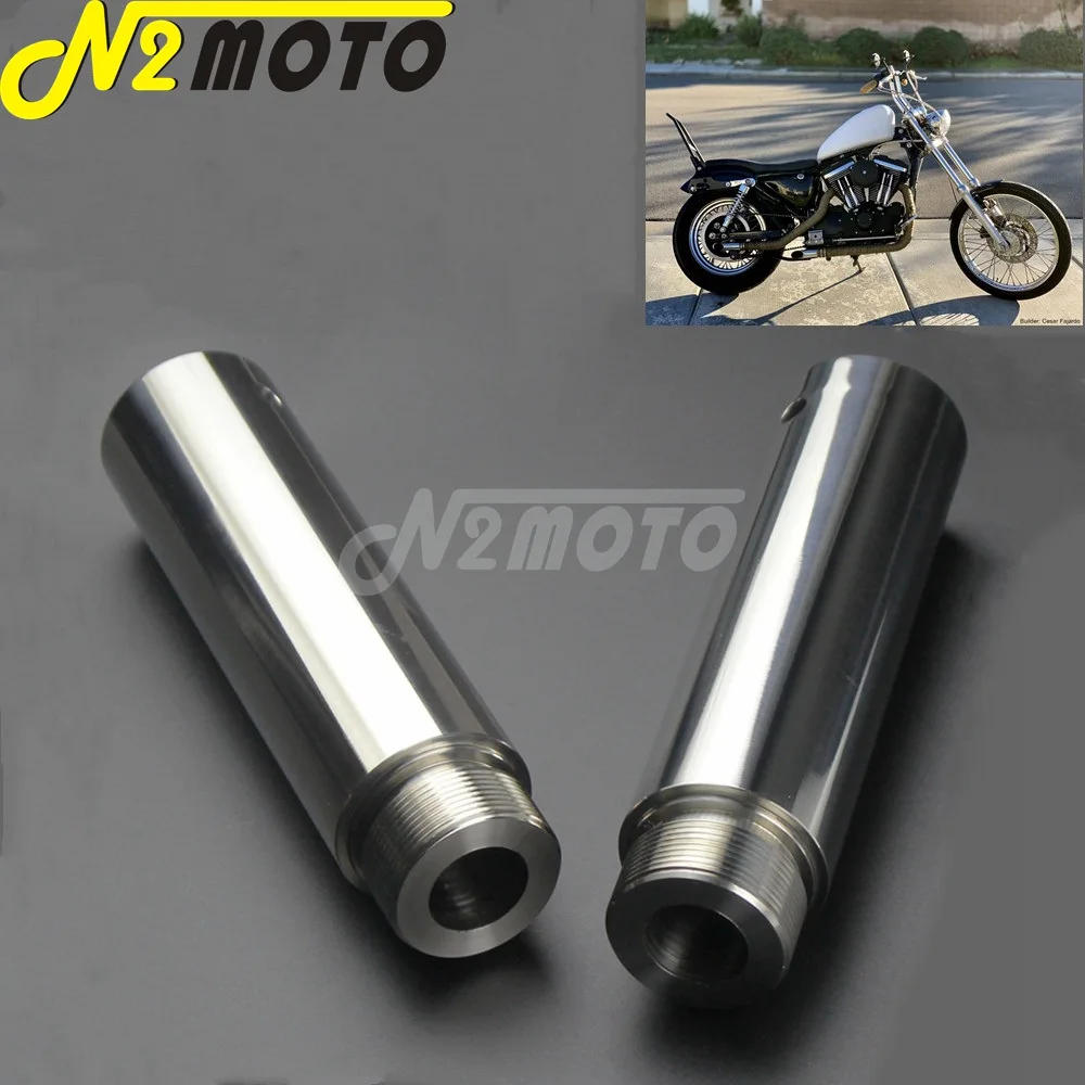 2X Chrome 40mm Fork Tube 5" Extension Kit For Harley Dyna Sportster FXD XL 883 1200 Super Glide Stainless Steel Riser Support
2X Chrome 40mm Fork Tube 5" Extension Kit For Harley Dyna Sportster FXD XL 883 1200 Super Glide Stainless Steel Riser Support