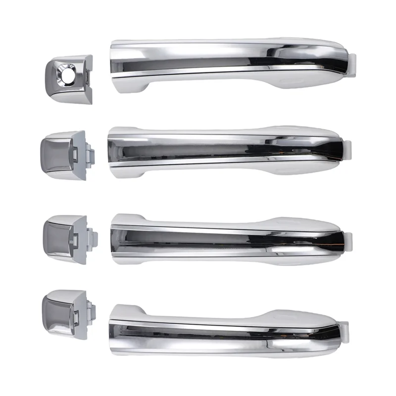 Chrome Exterior Door Handle Set(4 Pieces) For Lexus GX460 2010-2021 Part Numbers 69250-60050 69250-60060 69260-60070 69210-60170
Chrome Exterior Door Handle Set(4 Pieces) For Lexus GX460 2010-2021 Part Numbers 69250-60050 69250-60060 69260-60070 69210-60170