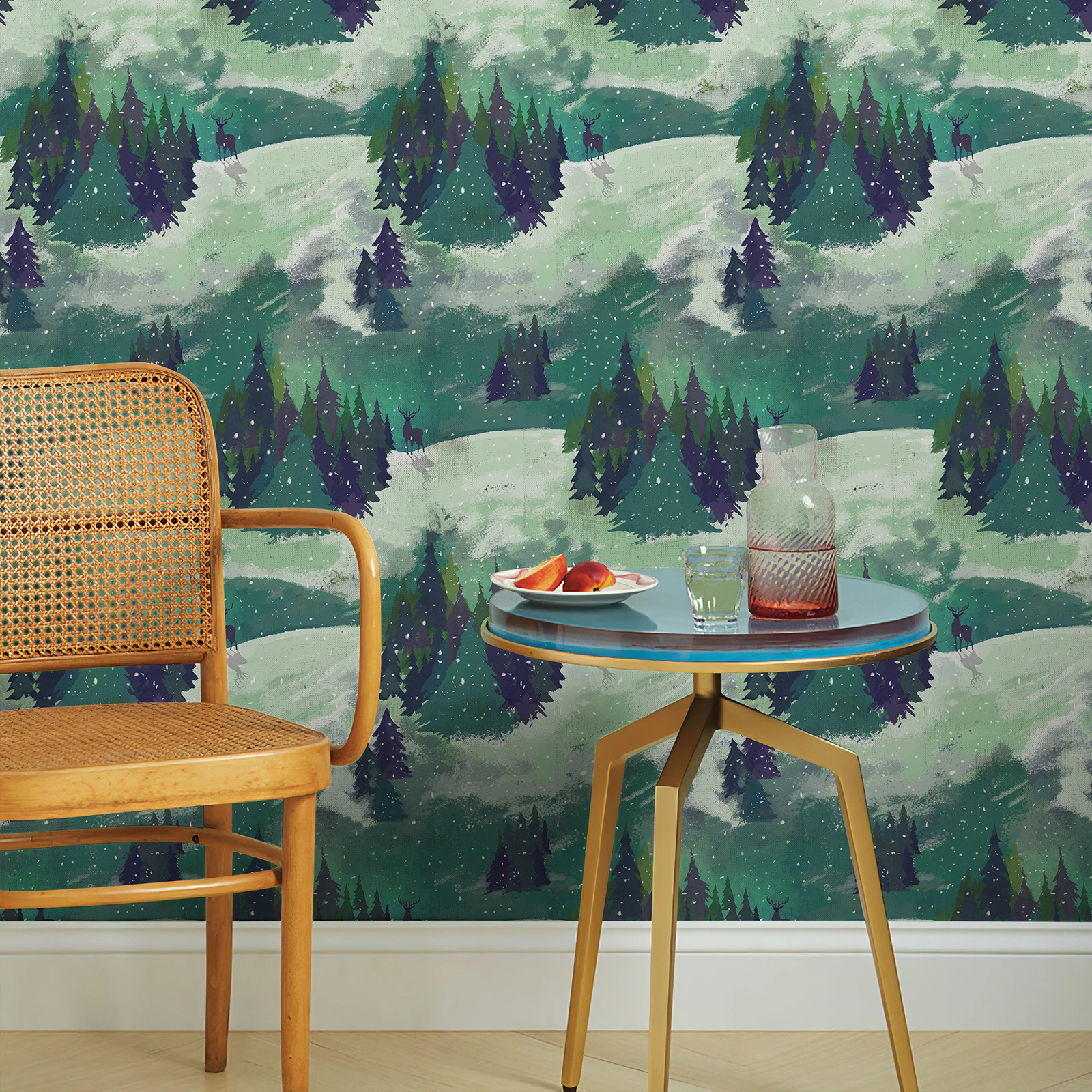 Dreamy Green Forest Snowy Wallpaper Peel And Stick Trees PVC Home Decor Waterproof Kitchen Vinyl Furniture Cabinet Stickers
Dreamy Green Forest Snowy Wallpaper Peel And Stick Trees PVC Home Decor Waterproof Kitchen Vinyl Furniture Cabinet Stickers