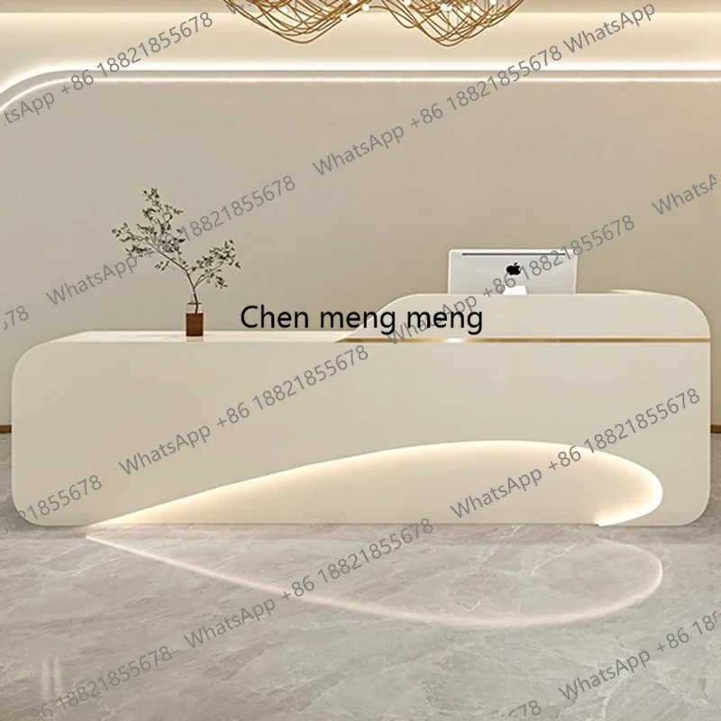 ze5556Executive Simple Reception Desks Beauty Salon Minimalist Design Reception Desks Modern Display Mostrador Commercial
ze5556Executive Simple Reception Desks Beauty Salon Minimalist Design Reception Desks Modern Display Mostrador Commercial
