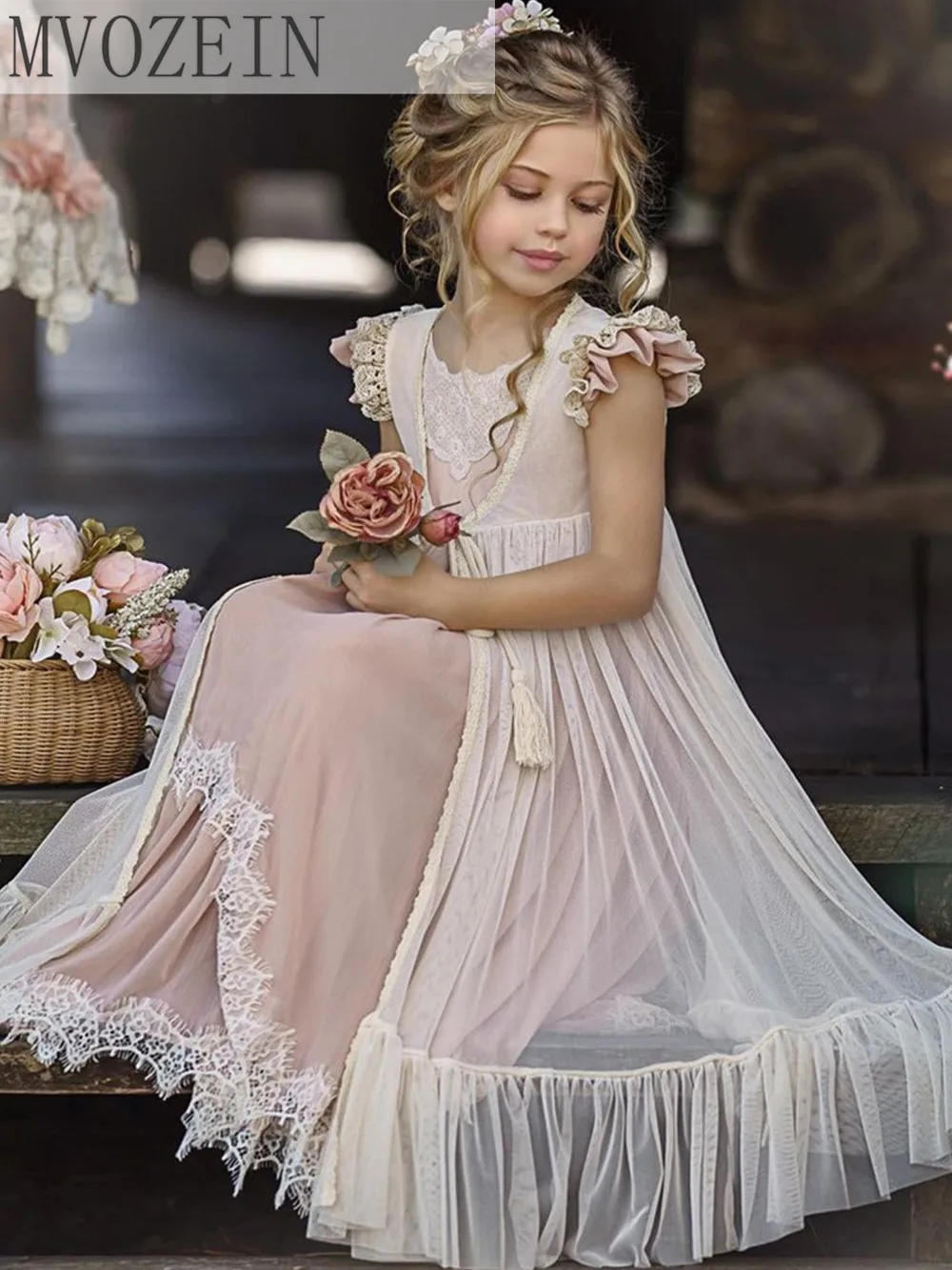 Elegant Pink Flower Girl Dress Lace Wedding Party Dress Princess Birthday Girl Party Dress Cute Baby Girl Dress Girl Dress
Elegant Pink Flower Girl Dress Lace Wedding Party Dress Princess Birthday Girl Party Dress Cute Baby Girl Dress Girl Dress
