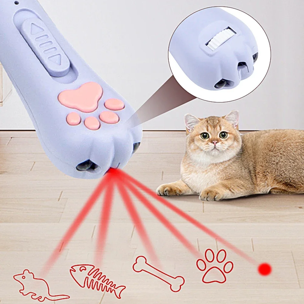 3-in-1 Interactive USB Rechargeable Pet Cat Laser Toys Multifunctional Interactive Infrared Teaser Lighting Cat Chaser Stick
3-in-1 Interactive USB Rechargeable Pet Cat Laser Toys Multifunctional Interactive Infrared Teaser Lighting Cat Chaser Stick