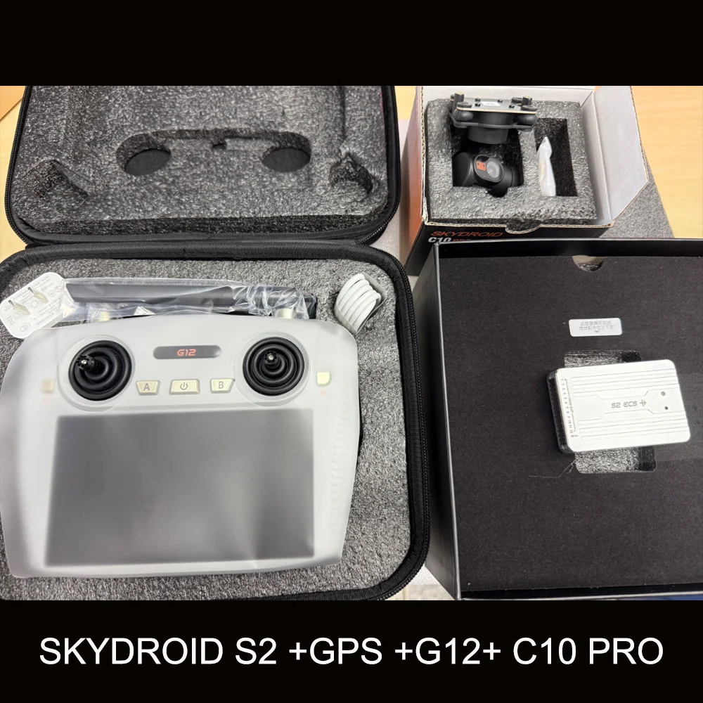SKYDROID G12 Remote Control 2.4GHz/5.8GHz Dual Band Switching S2 Flight Control And C10 PRO C12 Camera
SKYDROID G12 Remote Control 2.4GHz/5.8GHz Dual Band Switching S2 Flight Control And C10 PRO C12 Camera