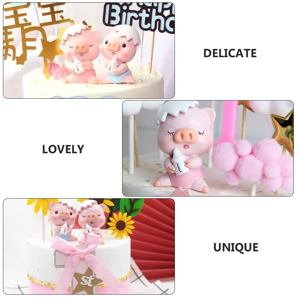 1Pcs Adorable Pig Cake Decoration Birthday Party Baking Topper Cake Ornament Dessert Decor Pig Mold Ornament Baking Topper
1Pcs Adorable Pig Cake Decoration Birthday Party Baking Topper Cake Ornament Dessert Decor Pig Mold Ornament Baking Topper