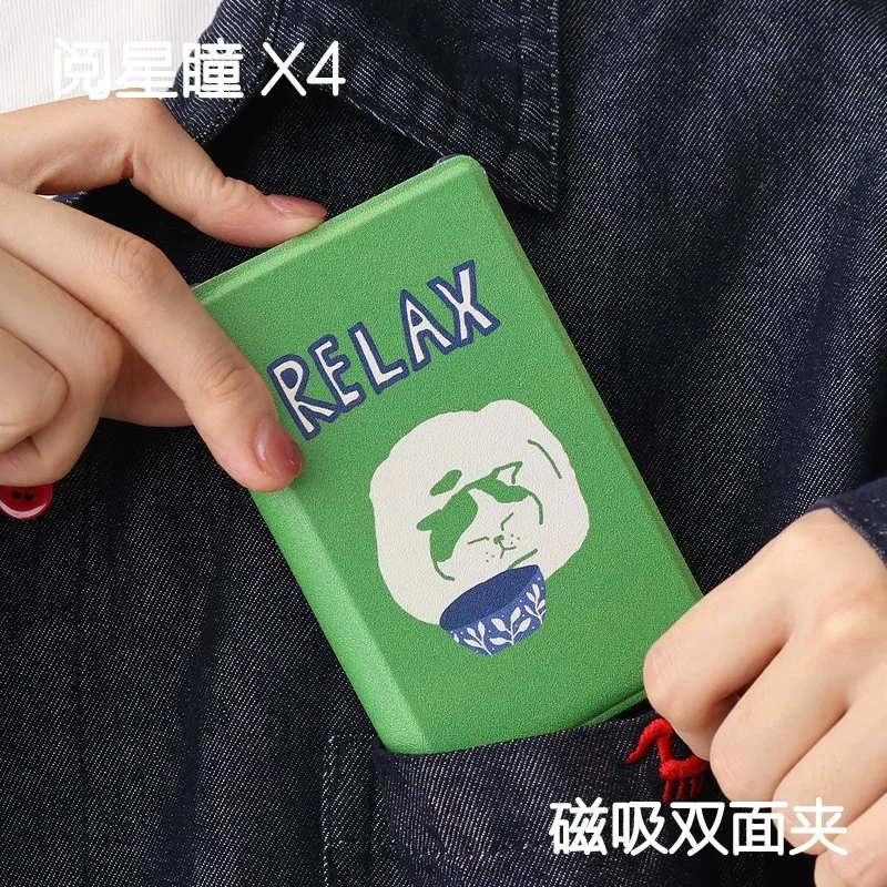 For XTEINK X4 Case Magnetic Protective Case XTEINK X4 4.3" E-Ink Reader Strong Magnetic Flip Cover Shockproof Cartoon Case
For XTEINK X4 Case Magnetic Protective Case XTEINK X4 4.3" E-Ink Reader Strong Magnetic Flip Cover Shockproof Cartoon Case