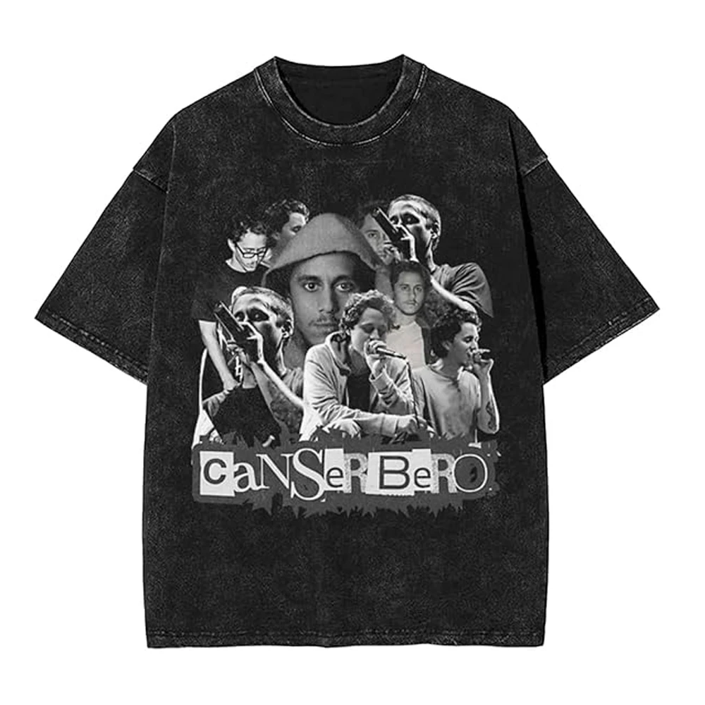 Футболка Canserbero, модная хлопковая футболка для мужчин и женщин, топы, повседневная свободная футболка с короткими рукавами, уличная одежда
Футболка Canserbero, модная хлопковая футболка для мужчин и женщин, топы, повседневная свободная футболка с короткими рукавами, уличная одежда