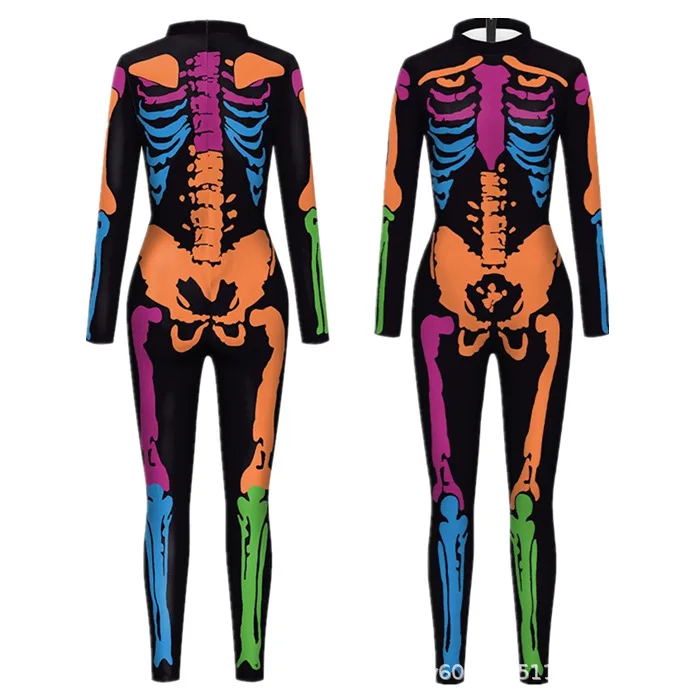 Women Men Muscle Human Body Skeleton Bone Flower Skull 3D Printing Dress Up Bodysuit Halloween Party Cosplay Costumes Outfit
Women Men Muscle Human Body Skeleton Bone Flower Skull 3D Printing Dress Up Bodysuit Halloween Party Cosplay Costumes Outfit