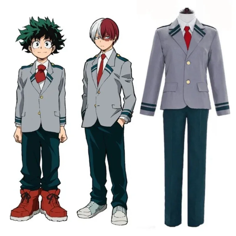 Anime My Hero Academia Midoriya Izuku Cosplay Costumes Bakuretsu High School Bakugou Katsuki Uniform Todoroki Shoto Cos Clothing
Anime My Hero Academia Midoriya Izuku Cosplay Costumes Bakuretsu High School Bakugou Katsuki Uniform Todoroki Shoto Cos Clothing