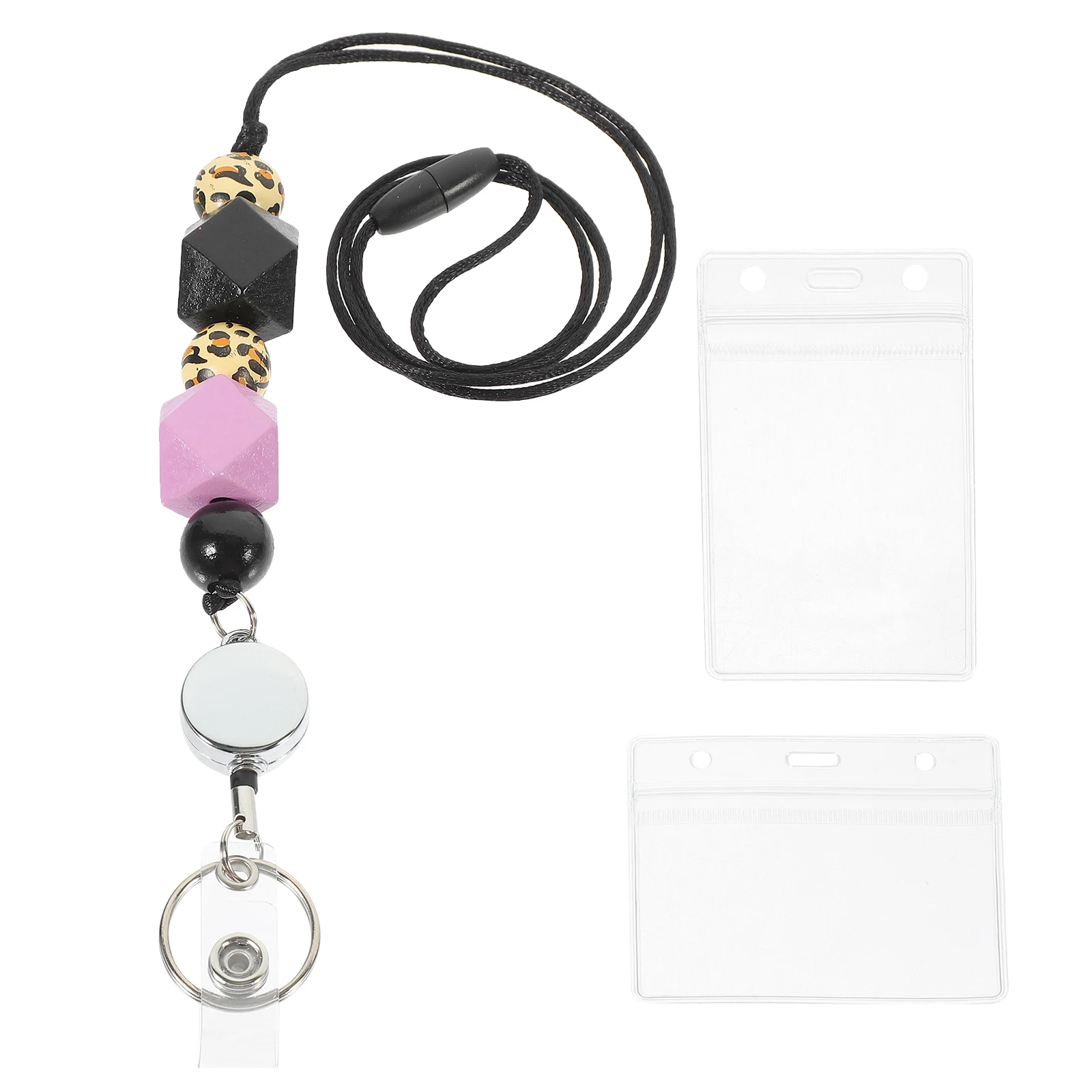 1 Set Id Lanyard Retractable Card Sleeve Clear Pvc Lightweight Wearable Name Tag Reel For Office School Nurse Volunteer
1 Set Id Lanyard Retractable Card Sleeve Clear Pvc Lightweight Wearable Name Tag Reel For Office School Nurse Volunteer