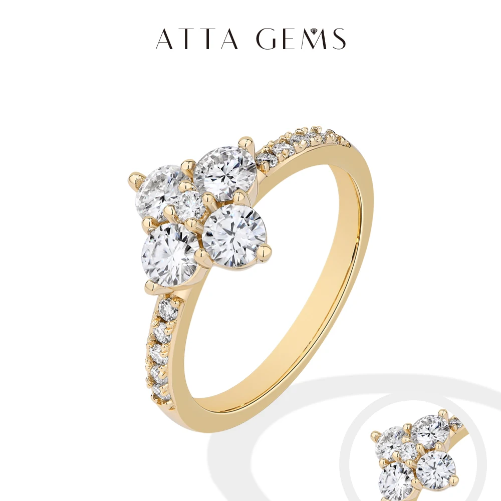 ATTAGEMS стерлингового серебра 925 пробы, роскошные кольца с муассанитом 0,3 карата, DVVS1, сверкающее обручальное кольцо круглой огранки для женщин, ювелирные изделия
ATTAGEMS стерлингового серебра 925 пробы, роскошные кольца с муассанитом 0,3 карата, DVVS1, сверкающее обручальное кольцо круглой огранки для женщин, ювелирные изделия