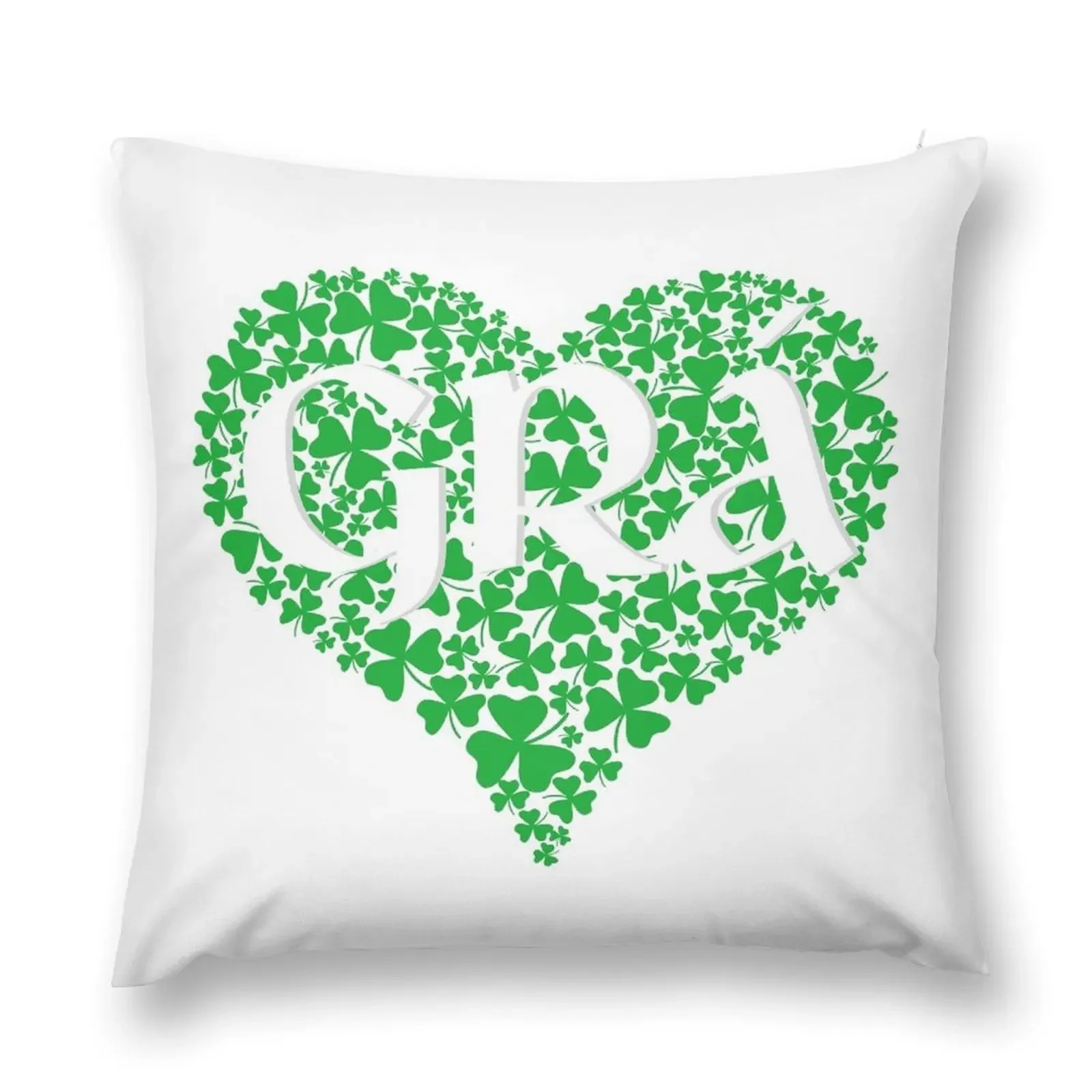 Grá Irish Shamrock Love, Irish Language, Irish Pride, Romantic Saying, Phrase Throw Pillow Sofa Cushions Covers For Sofas pillow
Grá Irish Shamrock Love, Irish Language, Irish Pride, Romantic Saying, Phrase Throw Pillow Sofa Cushions Covers For Sofas pillow