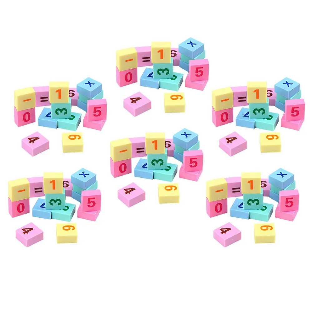 90 Pieces Digital Erasers Mini Number for Kids School Supplies Classroom Rewards Bulk 6 Boxes Soft Rubber Student Tools
90 Pieces Digital Erasers Mini Number for Kids School Supplies Classroom Rewards Bulk 6 Boxes Soft Rubber Student Tools