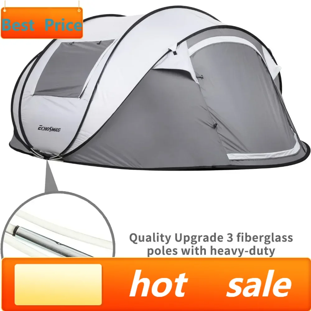 BestsellerInstant Pop Up Camping Tent 2/4/6 Person Easy Setup Tent Water Resistant Dome Portable with Carry Bag
BestsellerInstant Pop Up Camping Tent 2/4/6 Person Easy Setup Tent Water Resistant Dome Portable with Carry Bag