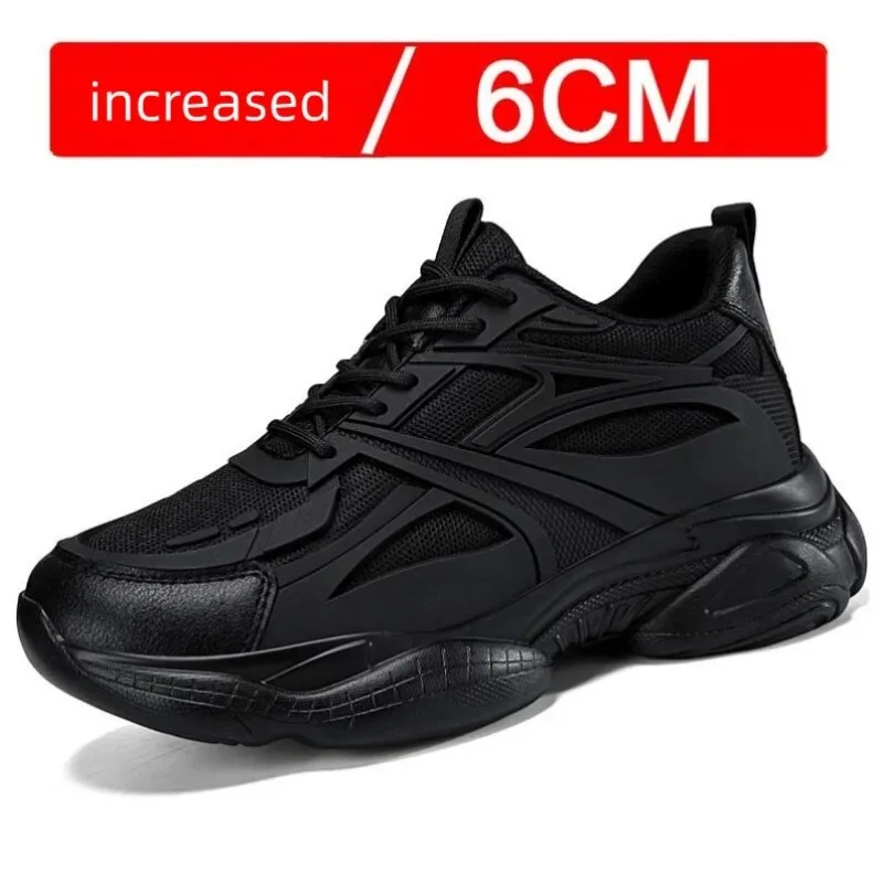 Men Sneakers Hidden Heels Elevator Shoes Plus Size 45 46 Heightening For Men Fashion Breathable 6 8cm Sports Taller Shoe
Men Sneakers Hidden Heels Elevator Shoes Plus Size 45 46 Heightening For Men Fashion Breathable 6 8cm Sports Taller Shoe