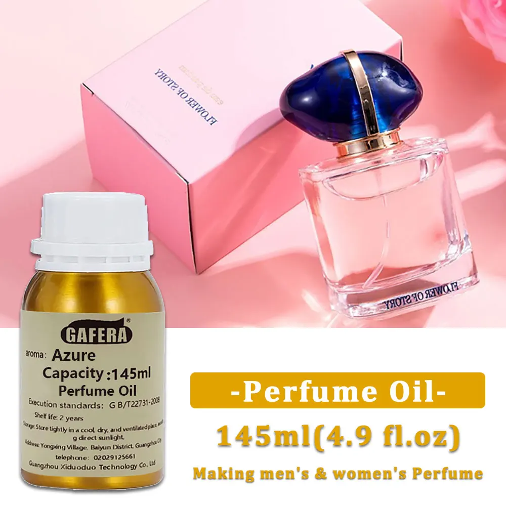 GAFERA 145ml (4.9 fl.oz) Azure Perfume Oil, Essential Oil For DIY Men's Women's Perfume, Handmade Self-Adjusting Brand Fragrance
GAFERA 145ml (4.9 fl.oz) Azure Perfume Oil, Essential Oil For DIY Men's Women's Perfume, Handmade Self-Adjusting Brand Fragrance