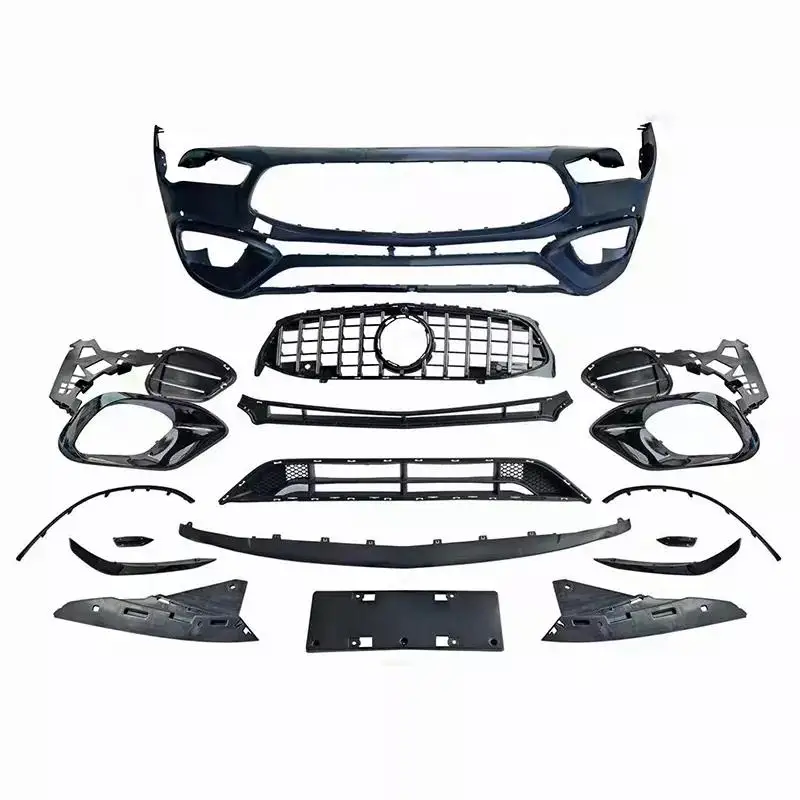 CLA45 AMG style pp Body kit for Mercedes Benz CLA W118 with front bumper GT grille tail lip
CLA45 AMG style pp Body kit for Mercedes Benz CLA W118 with front bumper GT grille tail lip