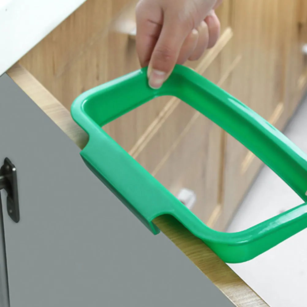2Pcs Over Cabinet Plastic Bag Holder Hanging Garbage Bag Rack for Kitchen Utility Room Space Saving Trash Storage Solution
2Pcs Over Cabinet Plastic Bag Holder Hanging Garbage Bag Rack for Kitchen Utility Room Space Saving Trash Storage Solution