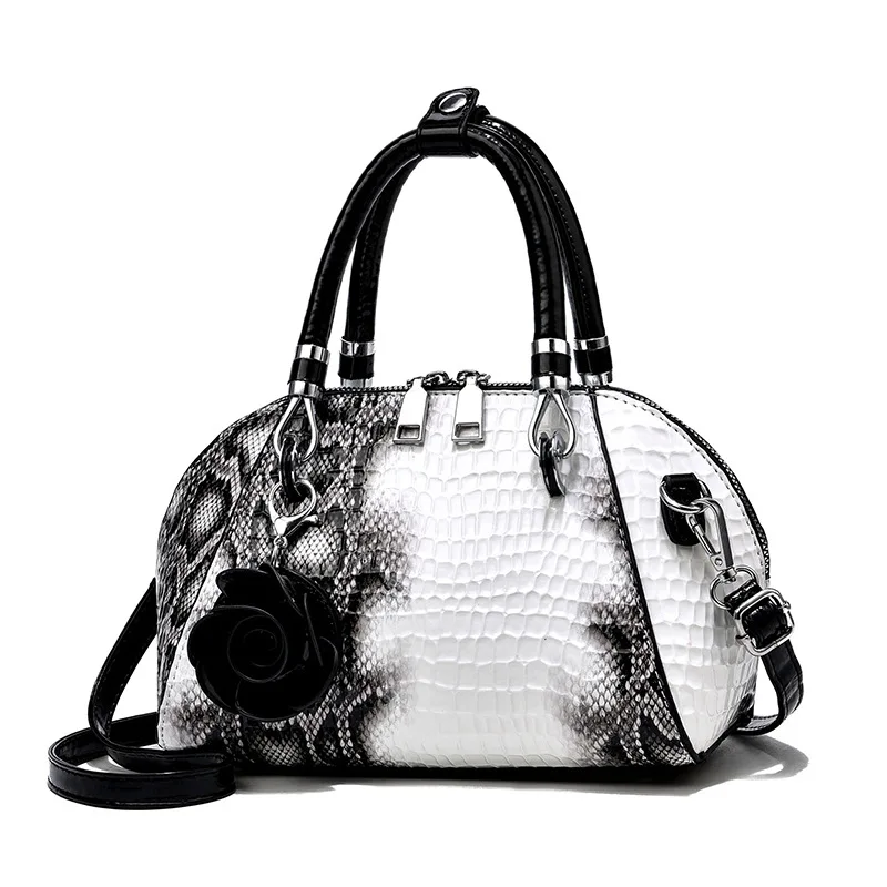 Fashionable Handbags for Women 2025 New Crocodile Pattern Leather Shell Bag Unique Design High Quality Vintage Shoulder Bag Wo
Fashionable Handbags for Women 2025 New Crocodile Pattern Leather Shell Bag Unique Design High Quality Vintage Shoulder Bag Wo