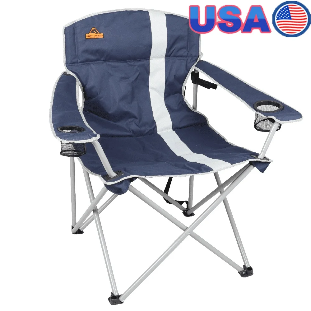 Big and Tall Folding Chair with Cup Holders Umbrella Holder Portable Lightweight Steel Frame Camping Beach Outdoor Activities
Big and Tall Folding Chair with Cup Holders Umbrella Holder Portable Lightweight Steel Frame Camping Beach Outdoor Activities