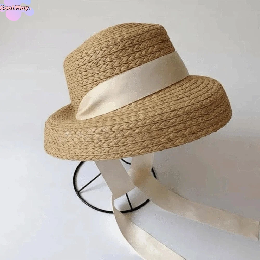 Large Brim Children Straw Hat Rounded with Lace Toddler Beach Hat Breathable with Windproof Rope Sunshade Straw Cap Outdoor
Large Brim Children Straw Hat Rounded with Lace Toddler Beach Hat Breathable with Windproof Rope Sunshade Straw Cap Outdoor