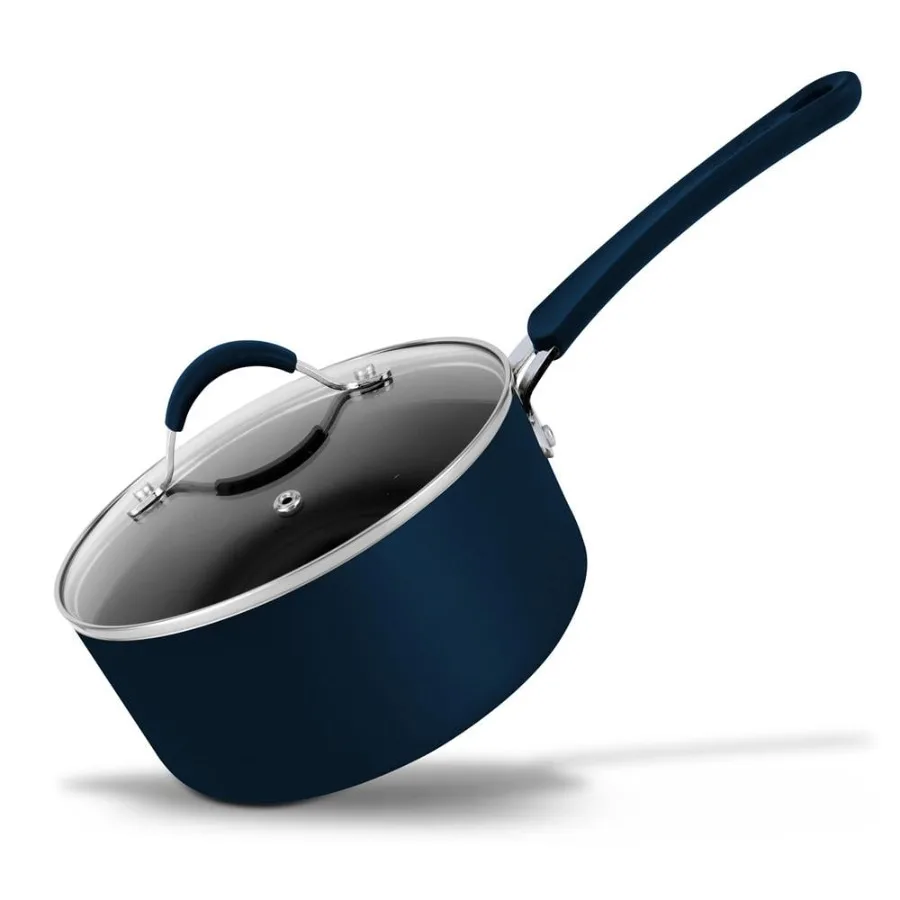 Non-Stick High-Qualified Kitchen Cookware with See-Through Tempered Glass Lids 2.5 Quart
Non-Stick High-Qualified Kitchen Cookware with See-Through Tempered Glass Lids 2.5 Quart