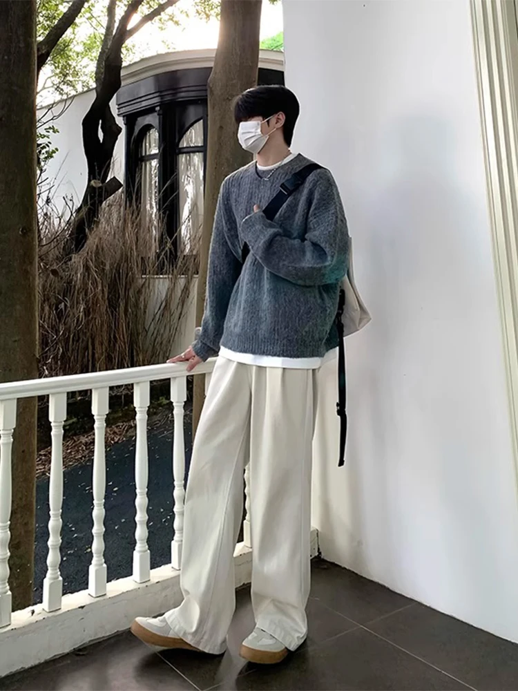 Cleanfit White Straight Leg Jeans Men's Autumn Winter High Street Micro Flared Knife Pants Cotton Polyester Blend Warmth
Cleanfit White Straight Leg Jeans Men's Autumn Winter High Street Micro Flared Knife Pants Cotton Polyester Blend Warmth