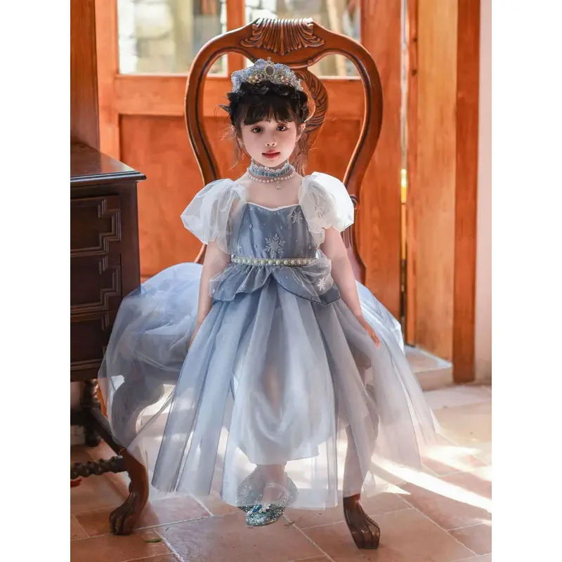 HN8 Girl Birthday Party Elsa Dress Pearls Gauze Autumn Winter Elegant Princess Gala Dresses Halloween costumes for Girls )4Dc
HN8 Girl Birthday Party Elsa Dress Pearls Gauze Autumn Winter Elegant Princess Gala Dresses Halloween costumes for Girls )4Dc