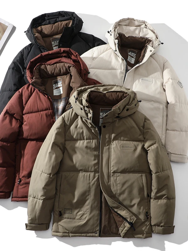 Мужская зимняя куртка: утепленная, теплая, с капюшоном, хлопковая, водонепроницаемая, морозостойкая, короткая, очень теплая, модная
Мужская зимняя куртка: утепленная, теплая, с капюшоном, хлопковая, водонепроницаемая, морозостойкая, короткая, очень теплая, модная