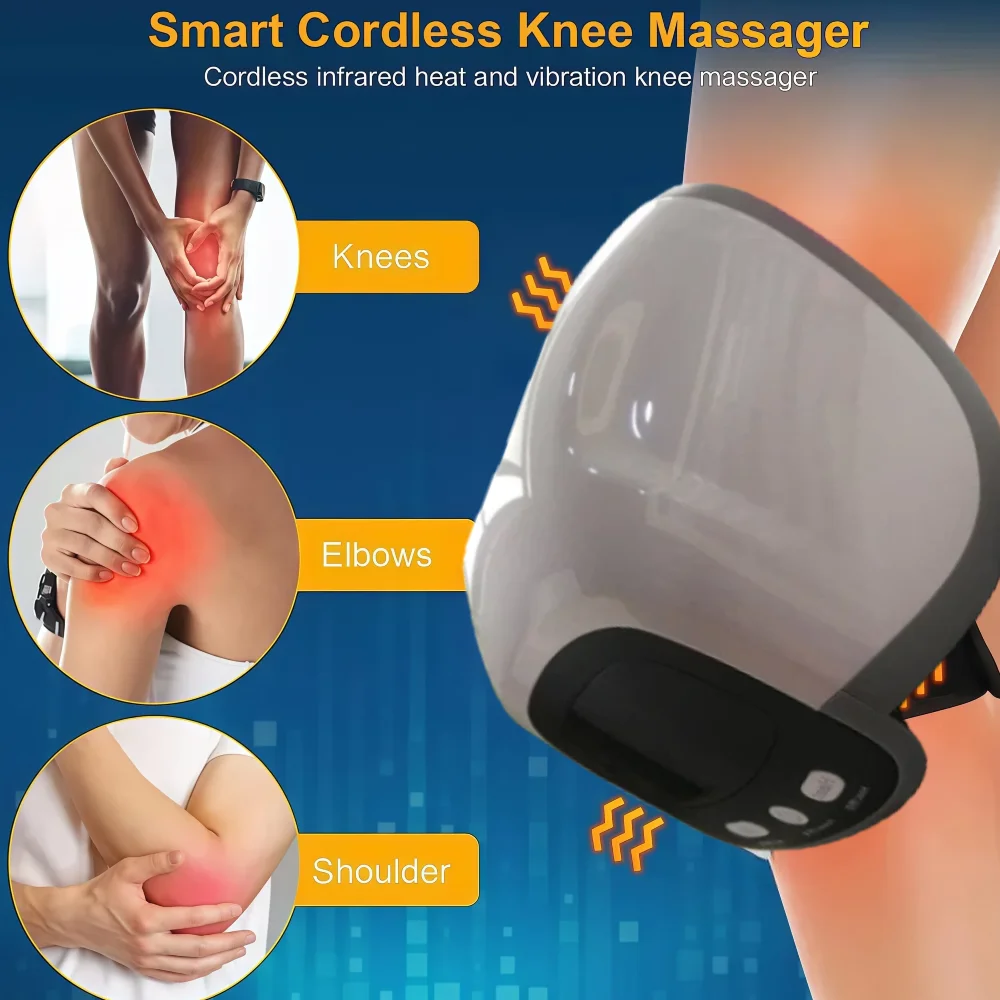Electric Laser Infrared Heating Physiotherapy Knee Support Massager Joint Pain Relief Guard Kneecap Home RehabilitationTool
Electric Laser Infrared Heating Physiotherapy Knee Support Massager Joint Pain Relief Guard Kneecap Home RehabilitationTool
