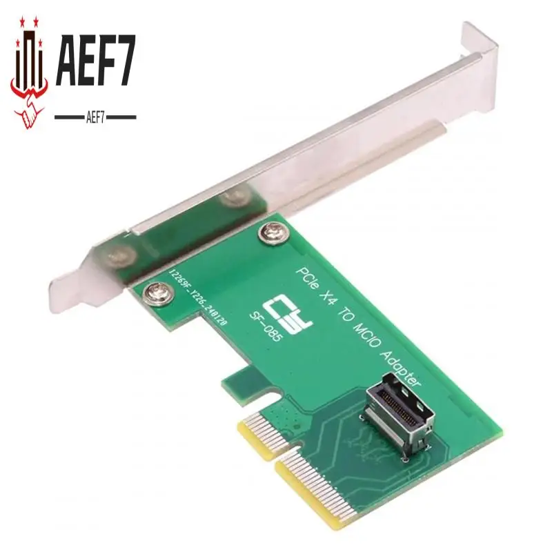 AEF7-PCI-Express Card 5.0 4.0 4X к MCIO Mini Cool Edge IO Женский хост-адаптер для карты адаптера Pcie Nvme U.2 SSD
AEF7-PCI-Express Card 5.0 4.0 4X к MCIO Mini Cool Edge IO Женский хост-адаптер для карты адаптера Pcie Nvme U.2 SSD
