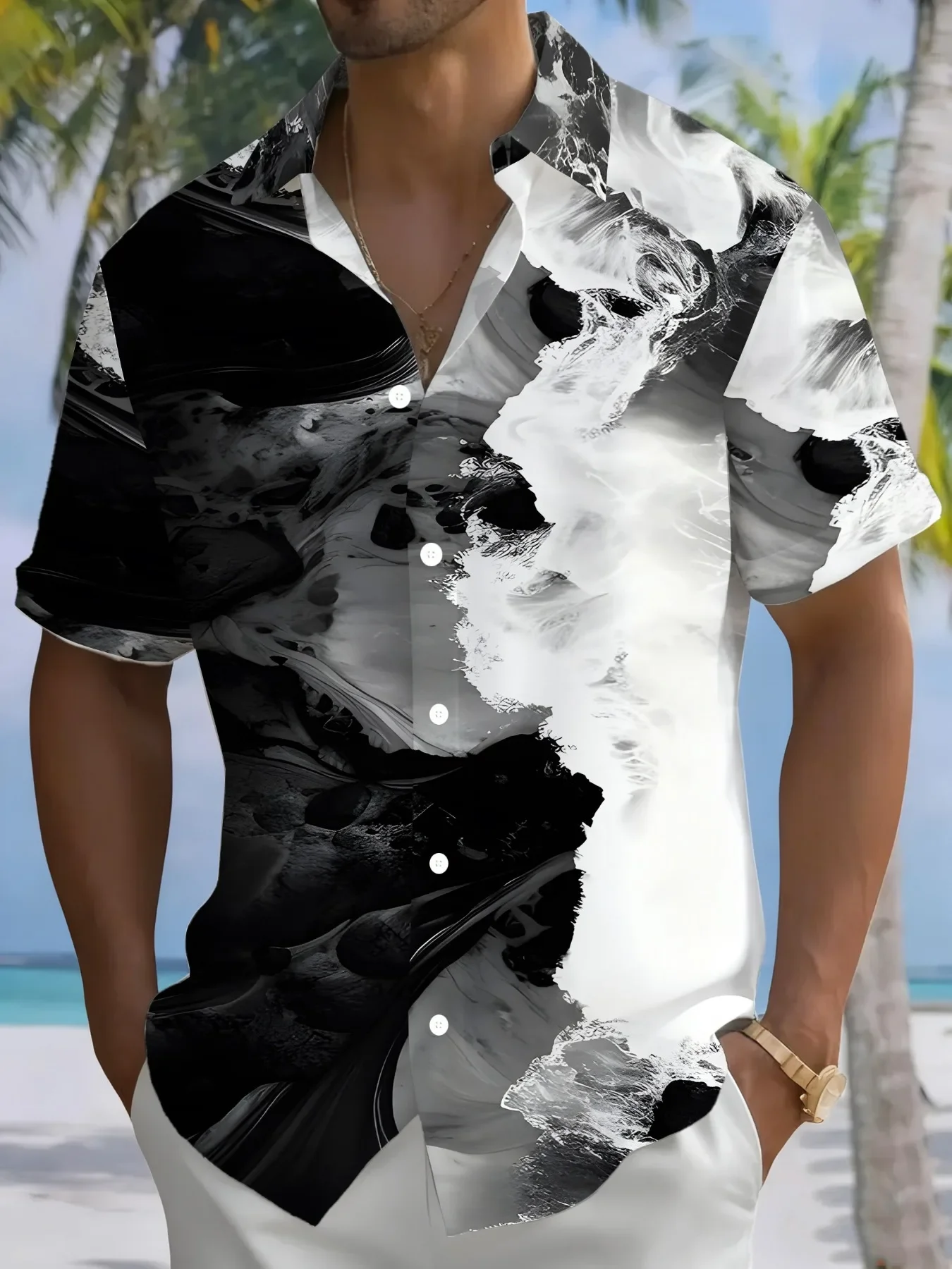 Summer Casual Man Women Short Sleeve Hawaiian Shirt For Men 2026 Trendy Design Beach Party Print Fashion Vacation Tops
Summer Casual Man Women Short Sleeve Hawaiian Shirt For Men 2026 Trendy Design Beach Party Print Fashion Vacation Tops