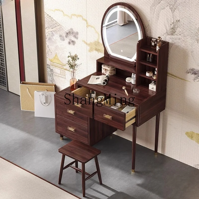 FG new Chinese dresser bedroom solid wood makeup table retractable small storage integrated simple modern makeup table
FG new Chinese dresser bedroom solid wood makeup table retractable small storage integrated simple modern makeup table