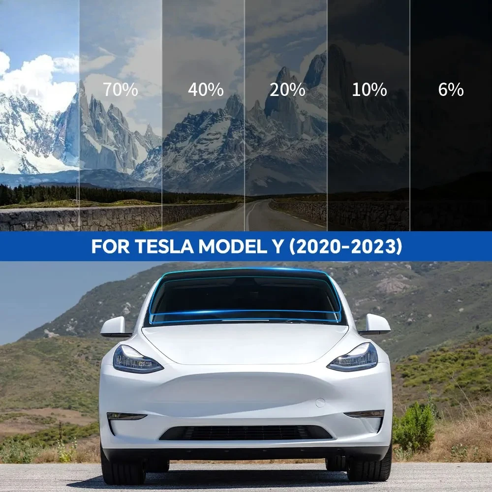 For Tesla Model Y 2020 2021 2023 Car Window Tint Film High Heat Rejection Solar UV Protection 99% Anti UV Glass Sticker
For Tesla Model Y 2020 2021 2023 Car Window Tint Film High Heat Rejection Solar UV Protection 99% Anti UV Glass Sticker