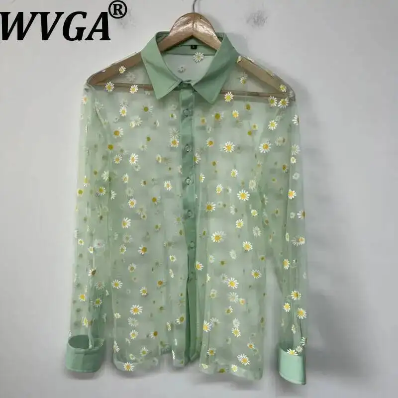 WVGA Summer New Man Printed Sheer Mesh Layered Style Trendy Long Sleeve Shirt Niche Chic Casual Turn-Down Collar Tops Ins W22894
WVGA Summer New Man Printed Sheer Mesh Layered Style Trendy Long Sleeve Shirt Niche Chic Casual Turn-Down Collar Tops Ins W22894