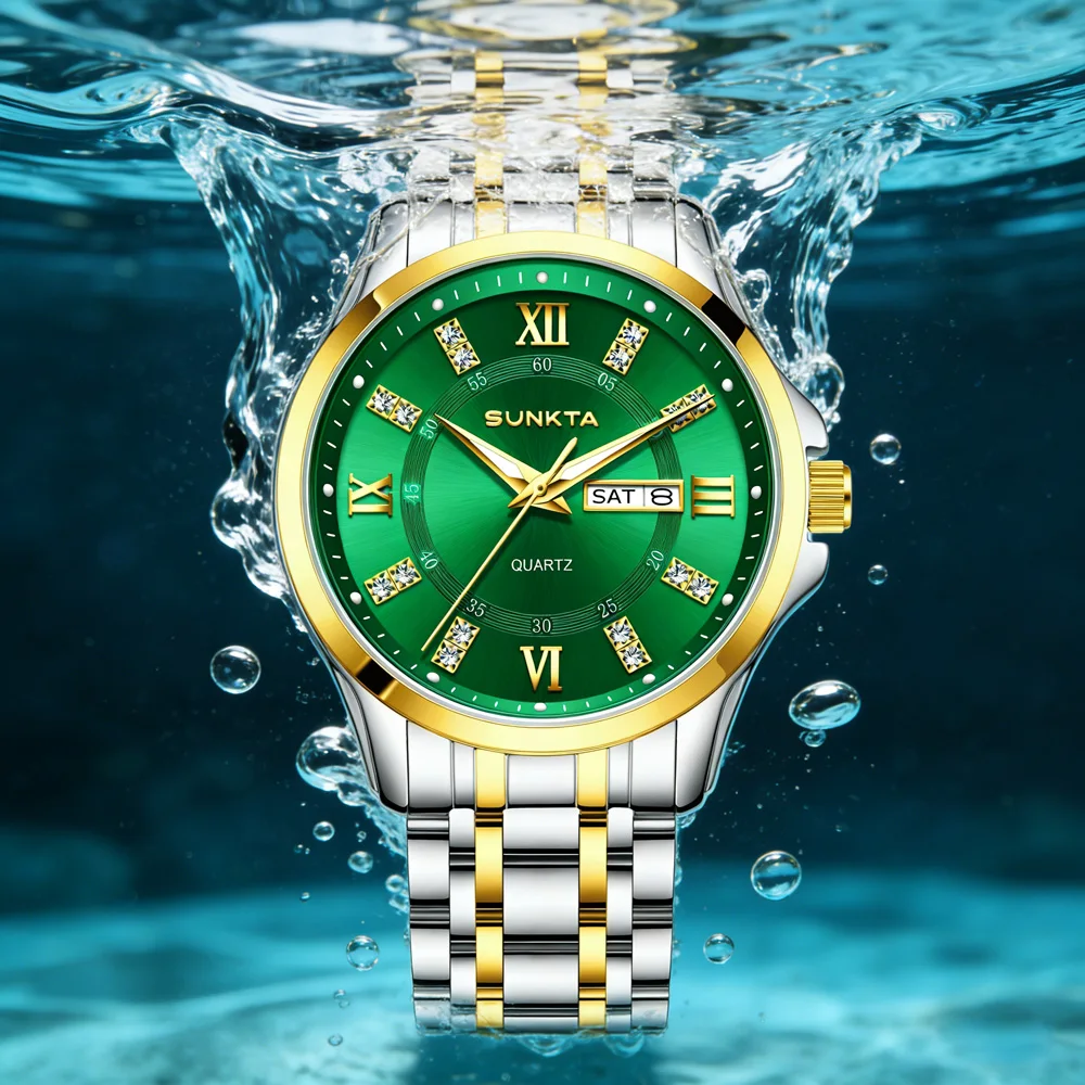 SUNKTA Brand Watch Man Luxury Fashion Original Quartz Men's Watches Star Ring Diamond Scale Waterproof Luminous Date Week Clock
SUNKTA Brand Watch Man Luxury Fashion Original Quartz Men's Watches Star Ring Diamond Scale Waterproof Luminous Date Week Clock