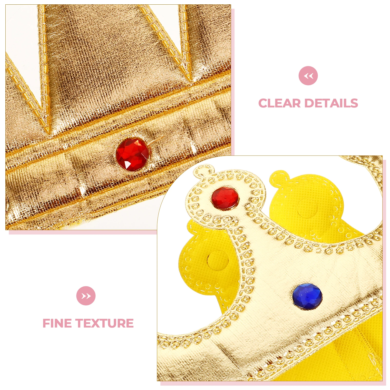 4pcs Crown Headband Kids Boy Crowns Birthday Crown Boy Birthday Party Favor Golden Durable Comfortable Hairstyle
4pcs Crown Headband Kids Boy Crowns Birthday Crown Boy Birthday Party Favor Golden Durable Comfortable Hairstyle