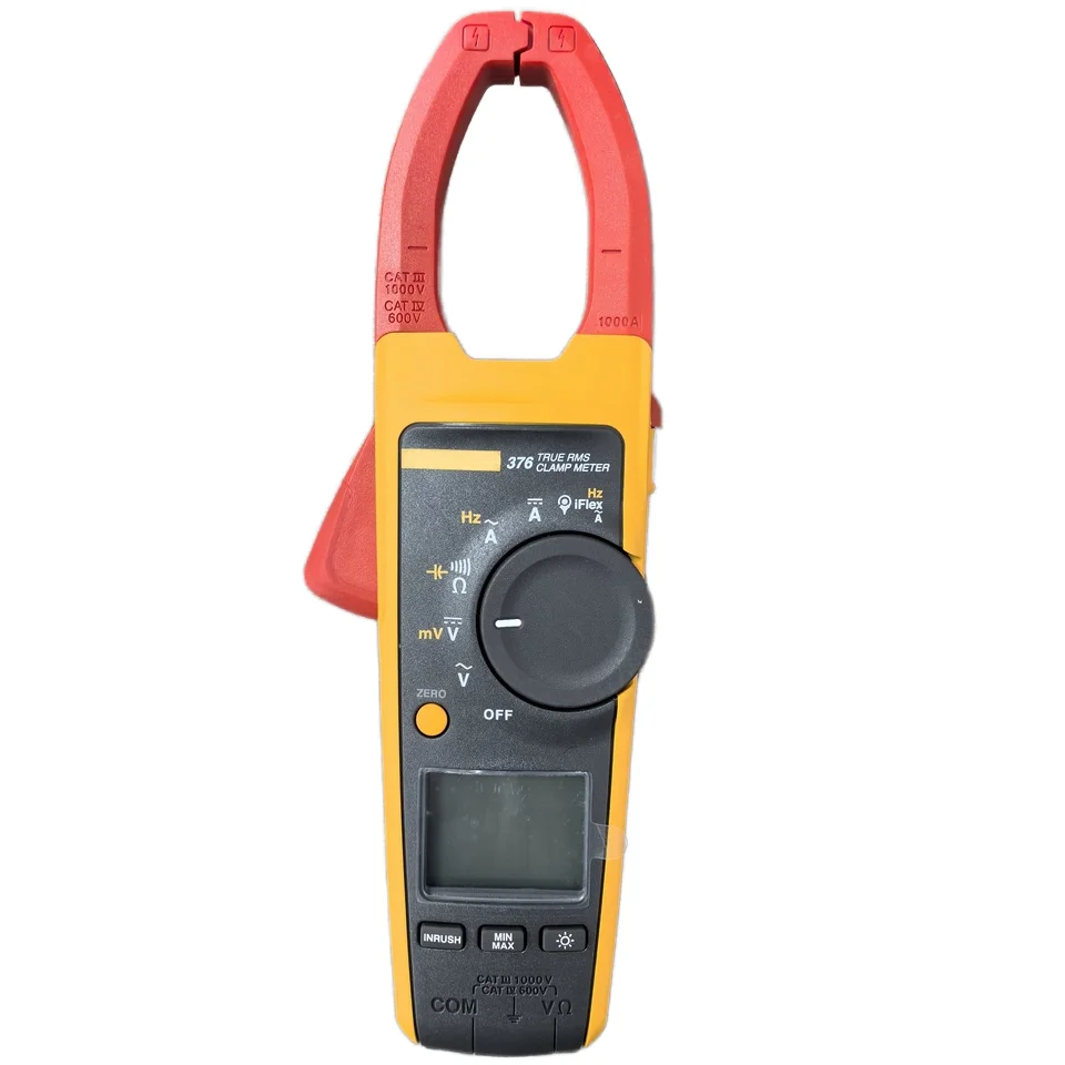 New and Original 376 True RMS AC/DC Clamp Meter with IFlex Expands the Measurement Range to 2500 a AC
New and Original 376 True RMS AC/DC Clamp Meter with IFlex Expands the Measurement Range to 2500 a AC