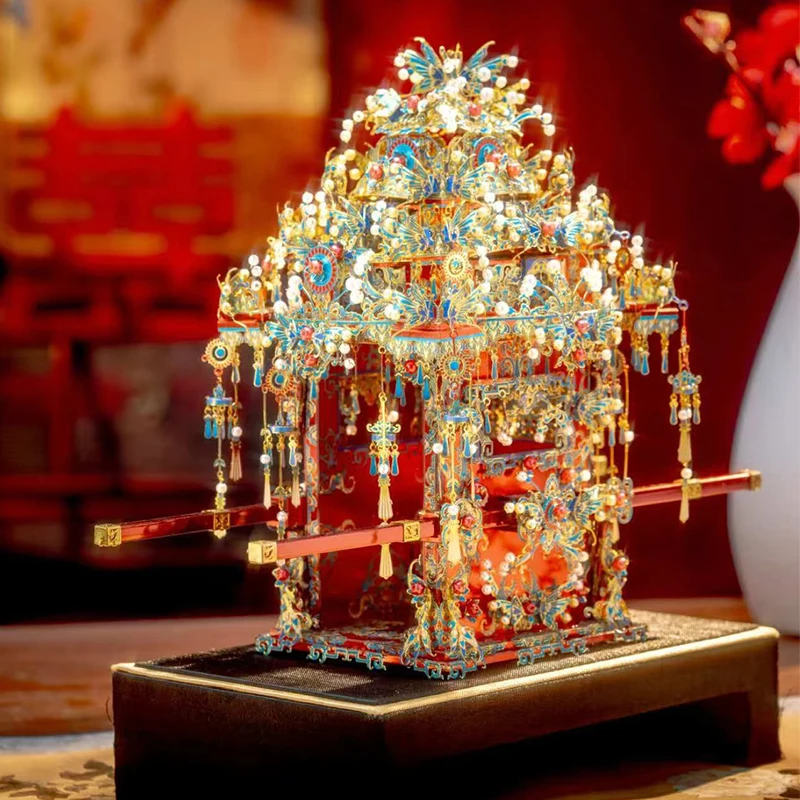 DIY 3D деревянные металлические головоломки китайский седан невесты миниатюрная модель строительные наборы сборка головоломки для девочек подарки на день рождения
DIY 3D деревянные металлические головоломки китайский седан невесты миниатюрная модель строительные наборы сборка головоломки для девочек подарки на день рождения