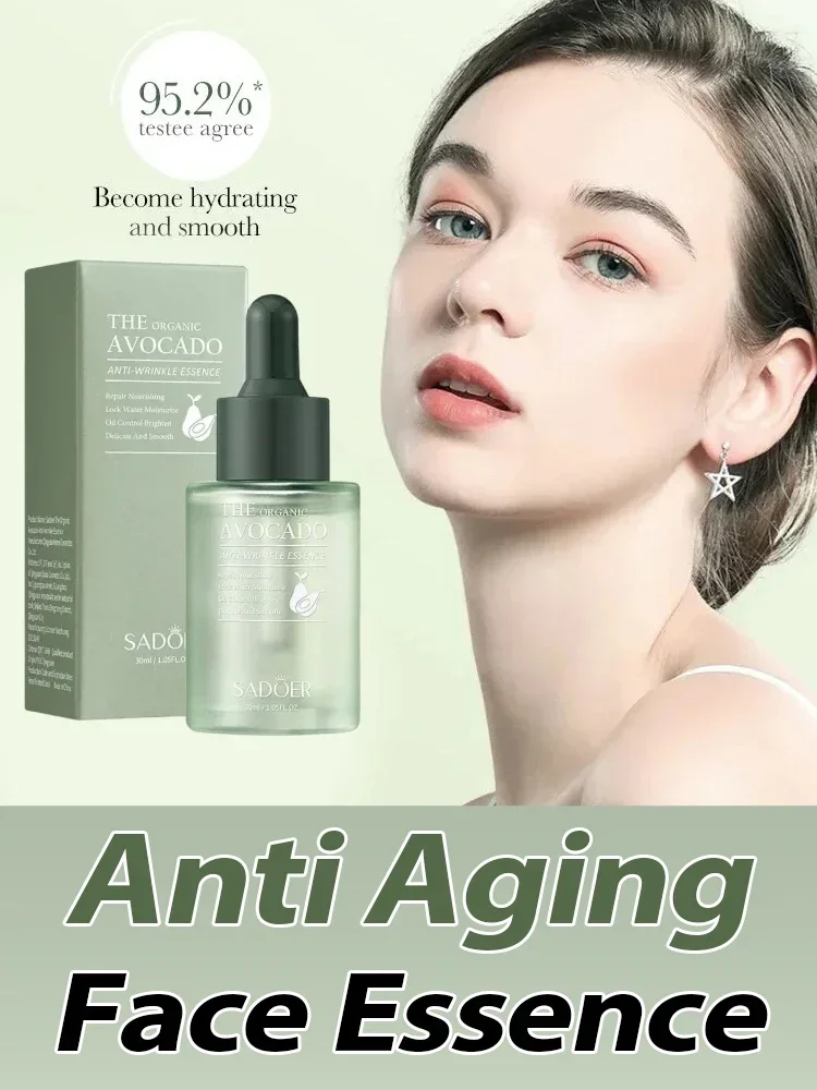 Avocado Face Essence Organic Shea Butter Moisturizing Anti-Aging Whitening Repairing Nourish Smooth Facial Serum Skin Care
Avocado Face Essence Organic Shea Butter Moisturizing Anti-Aging Whitening Repairing Nourish Smooth Facial Serum Skin Care
