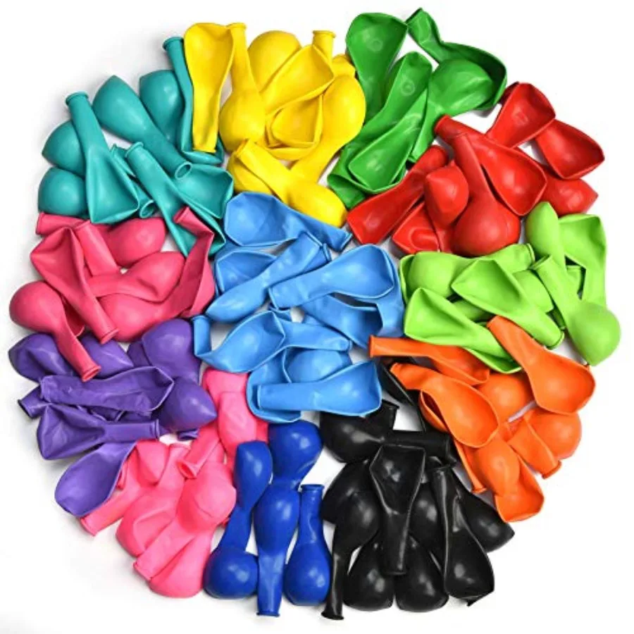 100PCS Party Balloons, 12 Inches Premium Assorted Colorful Balloons, Bulk Pack of Strong Latex Balloons for Birthday, Party, Ch
100PCS Party Balloons, 12 Inches Premium Assorted Colorful Balloons, Bulk Pack of Strong Latex Balloons for Birthday, Party, Ch