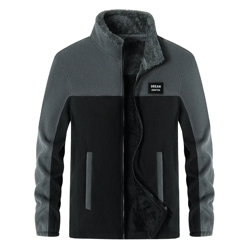 Male Zip Up Solid Color Long Sleeve Slim Lamb Cashmere Coat Oversized Men Cardigan Sweatshirts Male Long Sleeve Sweatshirts
Male Zip Up Solid Color Long Sleeve Slim Lamb Cashmere Coat Oversized Men Cardigan Sweatshirts Male Long Sleeve Sweatshirts