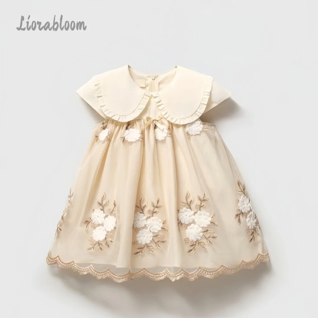 Girls' Elegant Formal Dress Voluminous Skirt Custom Lace Design Tulle Dress Wedding Party Attire Dress свадебное платье
Girls' Elegant Formal Dress Voluminous Skirt Custom Lace Design Tulle Dress Wedding Party Attire Dress свадебное платье