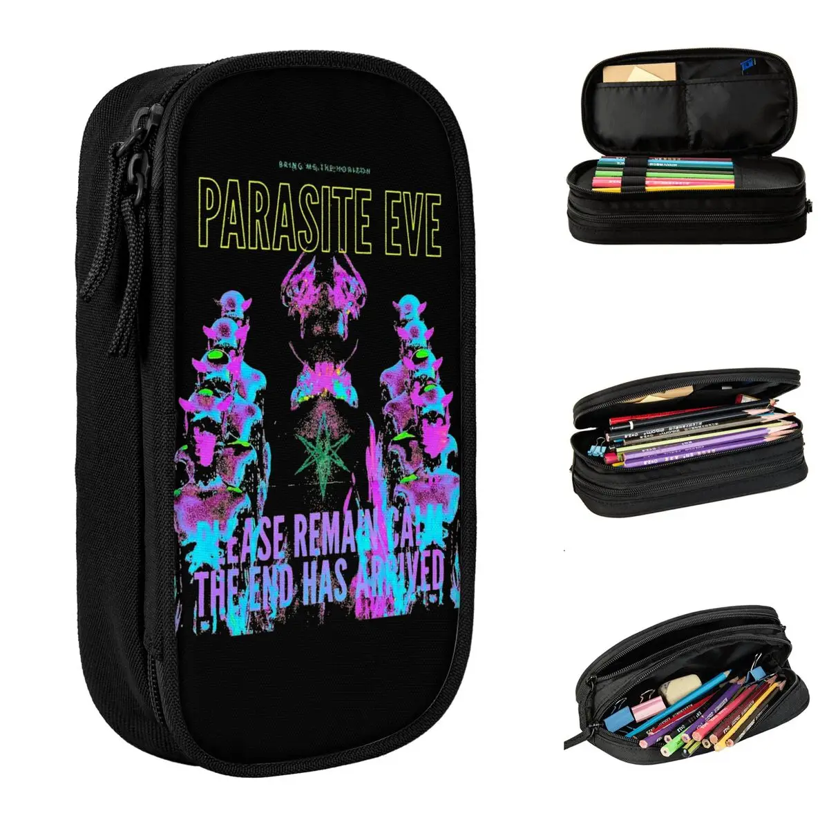 Bring Me The Horizons BMTH Pencil Cases Fashion Pen Box Bag Kids Large Storage Students School Cosmetic Pencilcases
Bring Me The Horizons BMTH Pencil Cases Fashion Pen Box Bag Kids Large Storage Students School Cosmetic Pencilcases