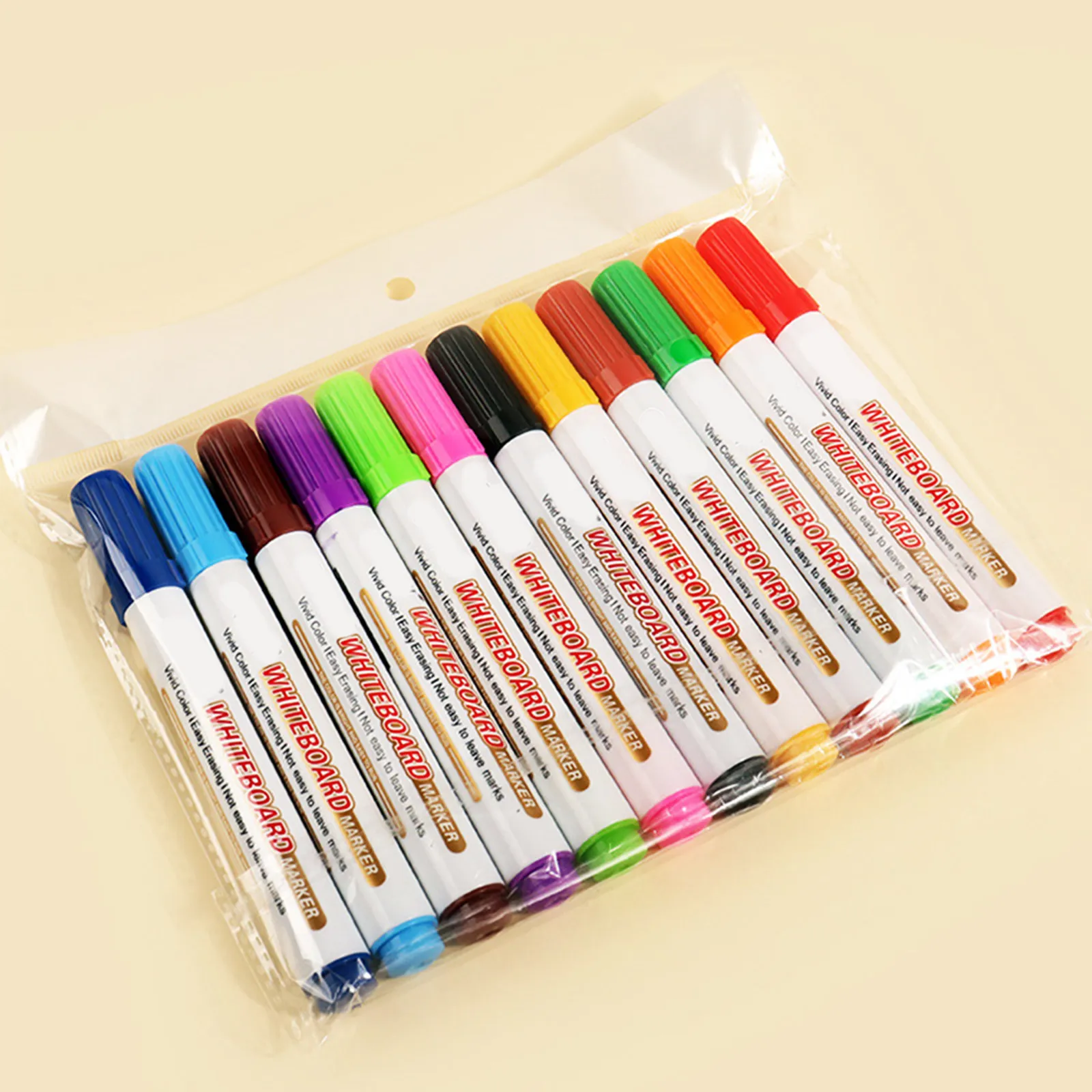 12Pcs Water Based Whiteboard Pens Erasable Ink Bright Colors Comfortable Grip for Teaching Office Use Whiteboard Eraser Pen
12Pcs Water Based Whiteboard Pens Erasable Ink Bright Colors Comfortable Grip for Teaching Office Use Whiteboard Eraser Pen
